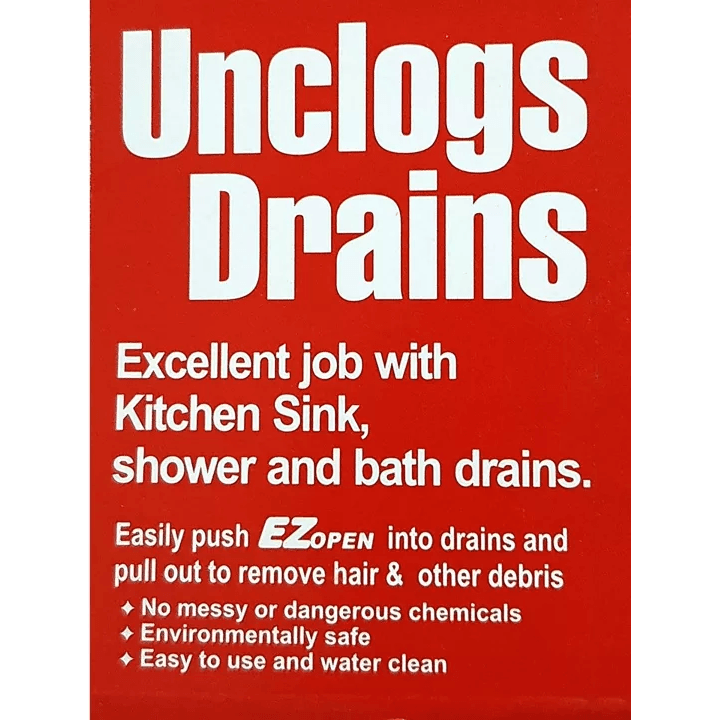 Black Hawk 1401 EZ Open Drain Unclogger (Clog Remover) 450mm - KHM Megatools Corp. Black Hawk 1401 EZ Open Drain Unclogger (Clog Remover) 450mm - KHM Megatools Corp.